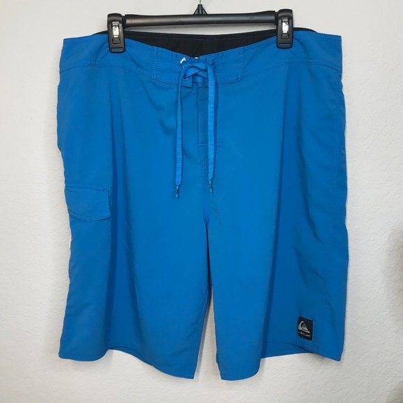 🌊Quiksilver Men's Swim Trunks | Blue | Size 38 - Picture 11 of 11